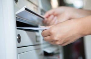 Making a payment through mails